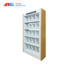 Modern Bookcase Design Metal Library Bookshelf Fashion Stainless Floating Bookcase Wall With Adjuster Book Case