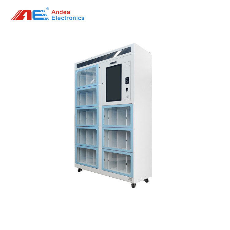 Indoors Smart Shared Bookcase Self Service Borrowing Miniature Library RFID Bookcase RFID Library Management System