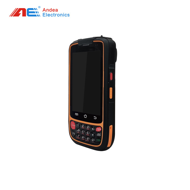 RFID Handheld Reader PDA Number Keyboard 28cm Scanner Reading Range HF With Indicator Light