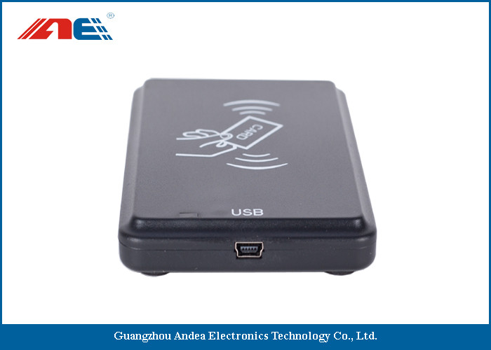 OEM ODM Square USB RFID Reader Writer For Access Control ISO 15693 Protocol