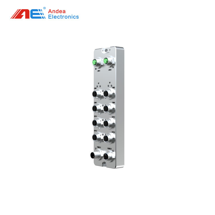 Industrial RFID Hub Iot Gateway Modbus RTU To Modbus TCP