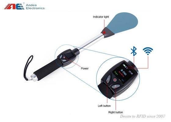 Rechargeable UHF Wand Reader Shelfie Stick RFID Reader For Stocks Management