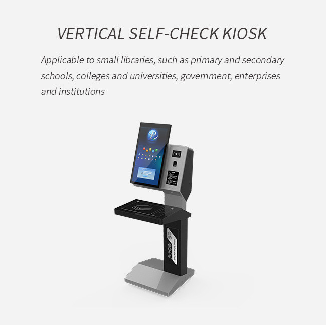 RFID Library Automation Management Books Check In / Out Self Service ...